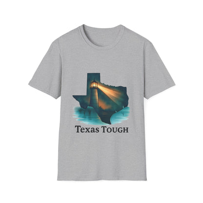 Texas Tough Texas Pride T-Shirt | Lone Star Flag Design