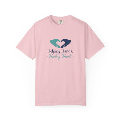 Helping Hands Healing Hearts Occupational Therapist T-shirt | OT Appreciation