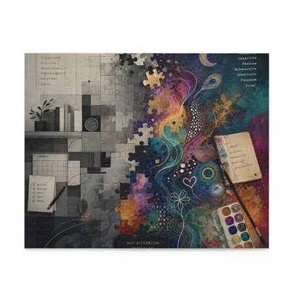 Masking vs Unmasking Neurodivergent Sensory Puzzle