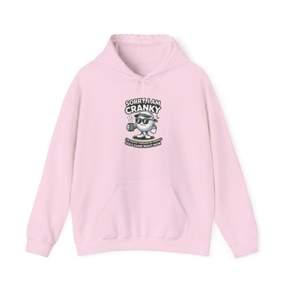 Sorry I Am Cranky Golf character Hoodie | Funny Golf Sweatshirt