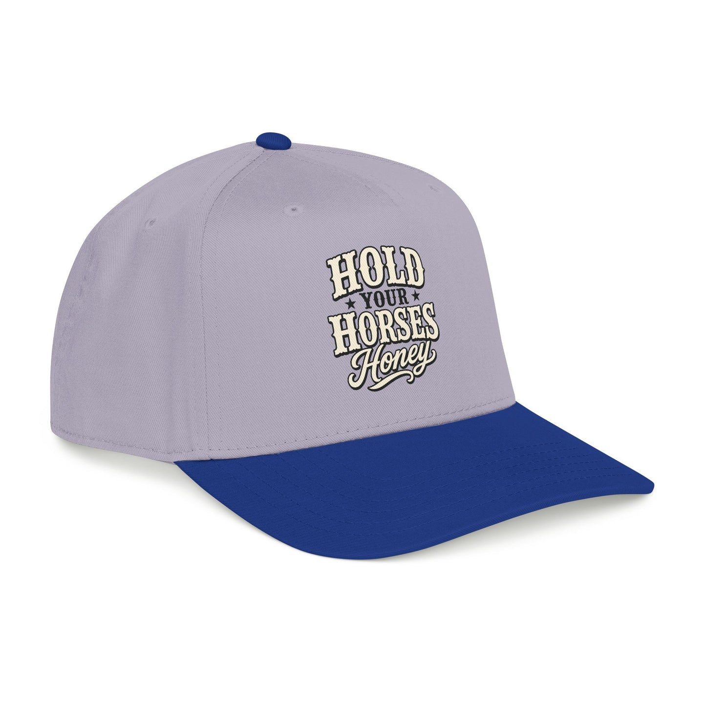 Hold Your Horses Honey Mid Profile Baseball Cap | Western Rodeo Cowboy