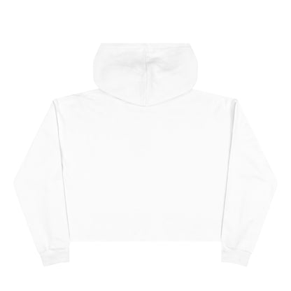Sarcasm Crop Hoodie - Fun Fact I'm Fluent in Sarcasm, Funny Gift for Friends, Trendy Apparel, Casual Wear, Unique Hoodie