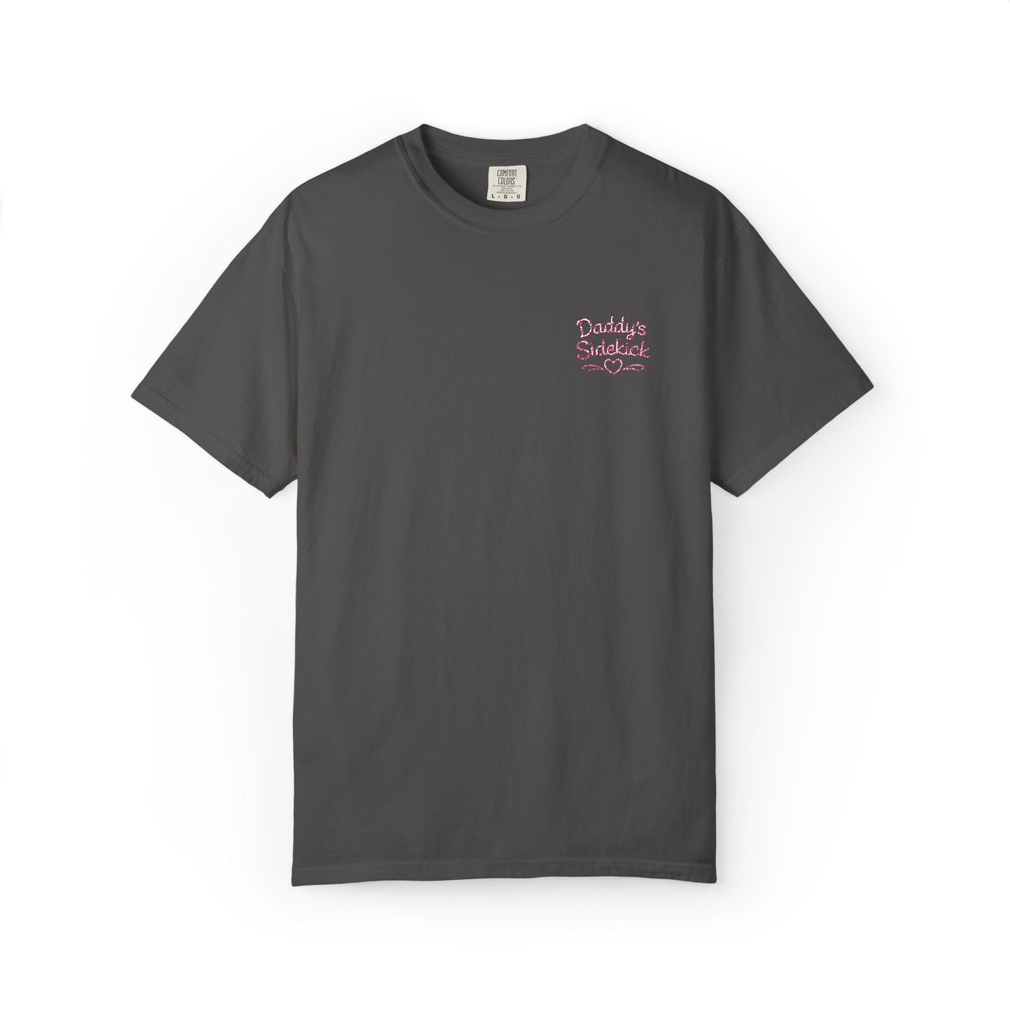 Daddy's Sidekick Embroidered T-Shirt | Daddy Sidekick Tee