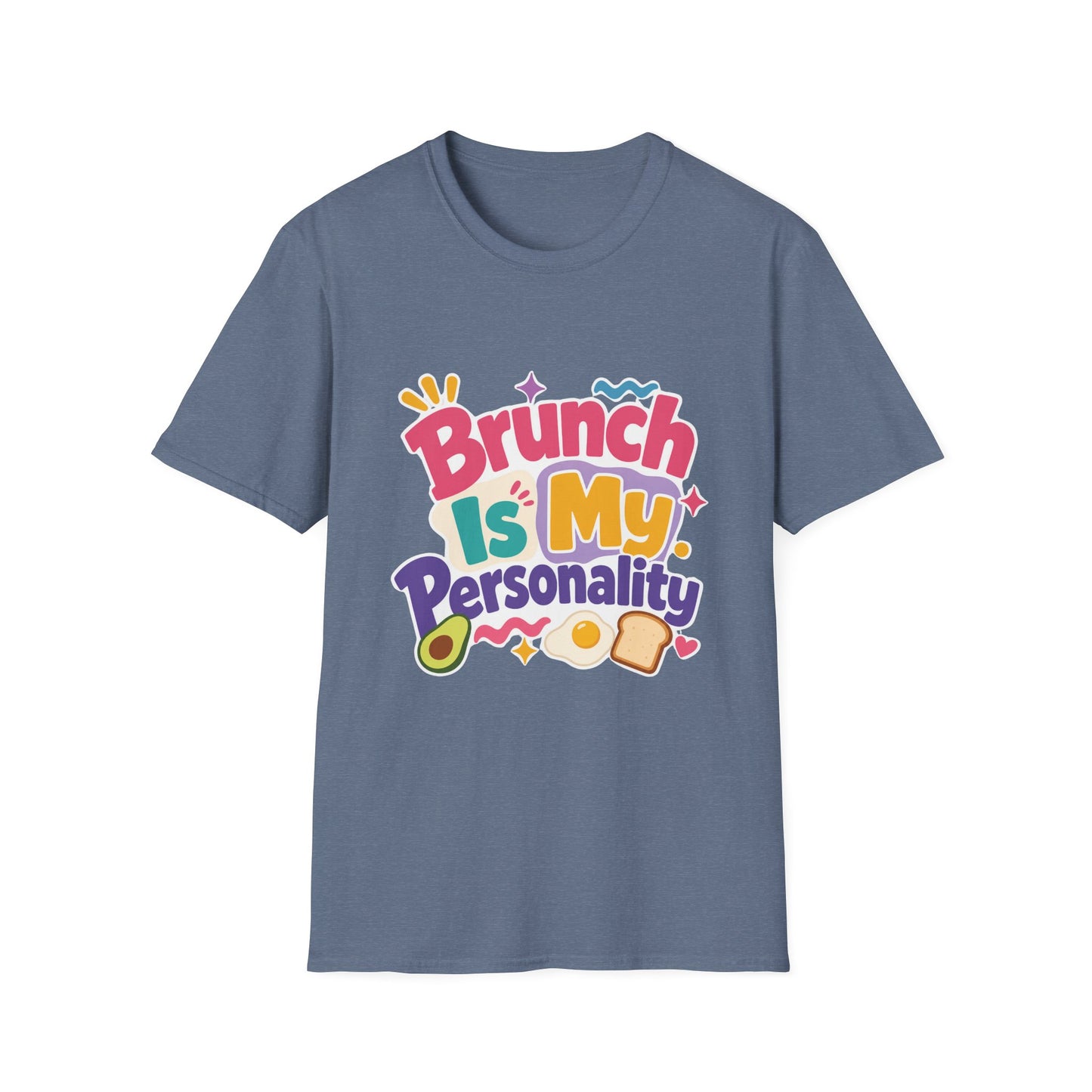 Brunch Is My Personality T-Shirt | Avocado Toast Graphic Tee
