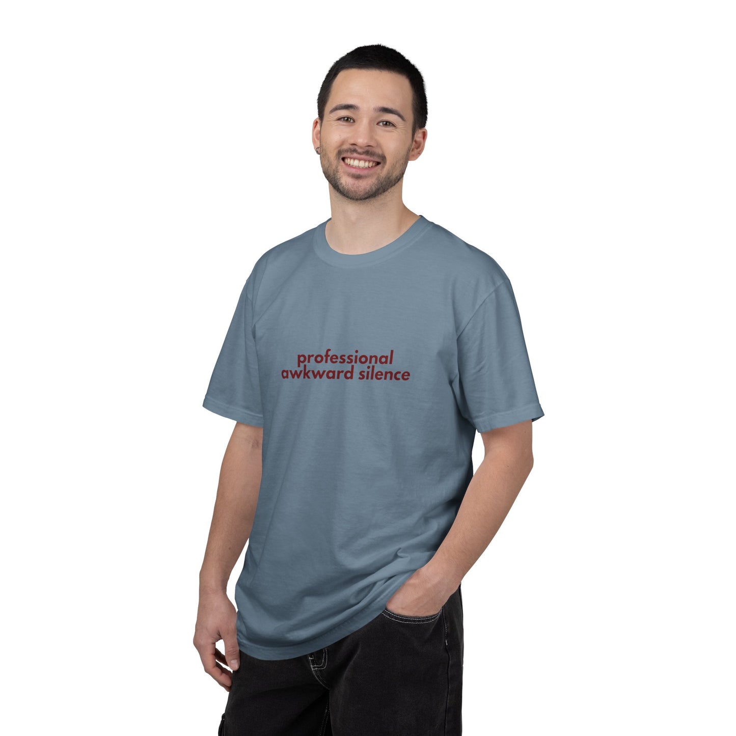 Professional Awkward Silence T-Shirt | Introvert Funny Quote
