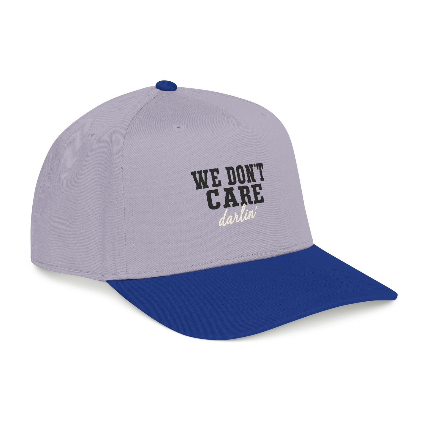 We Don't Care Darlin Gen X Mid Profile Baseball Cap