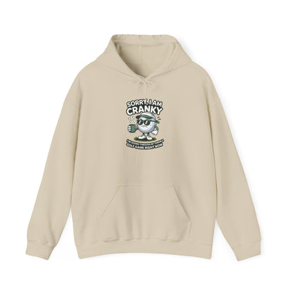 Sorry I Am Cranky Golf character Hoodie | Funny Golf Sweatshirt