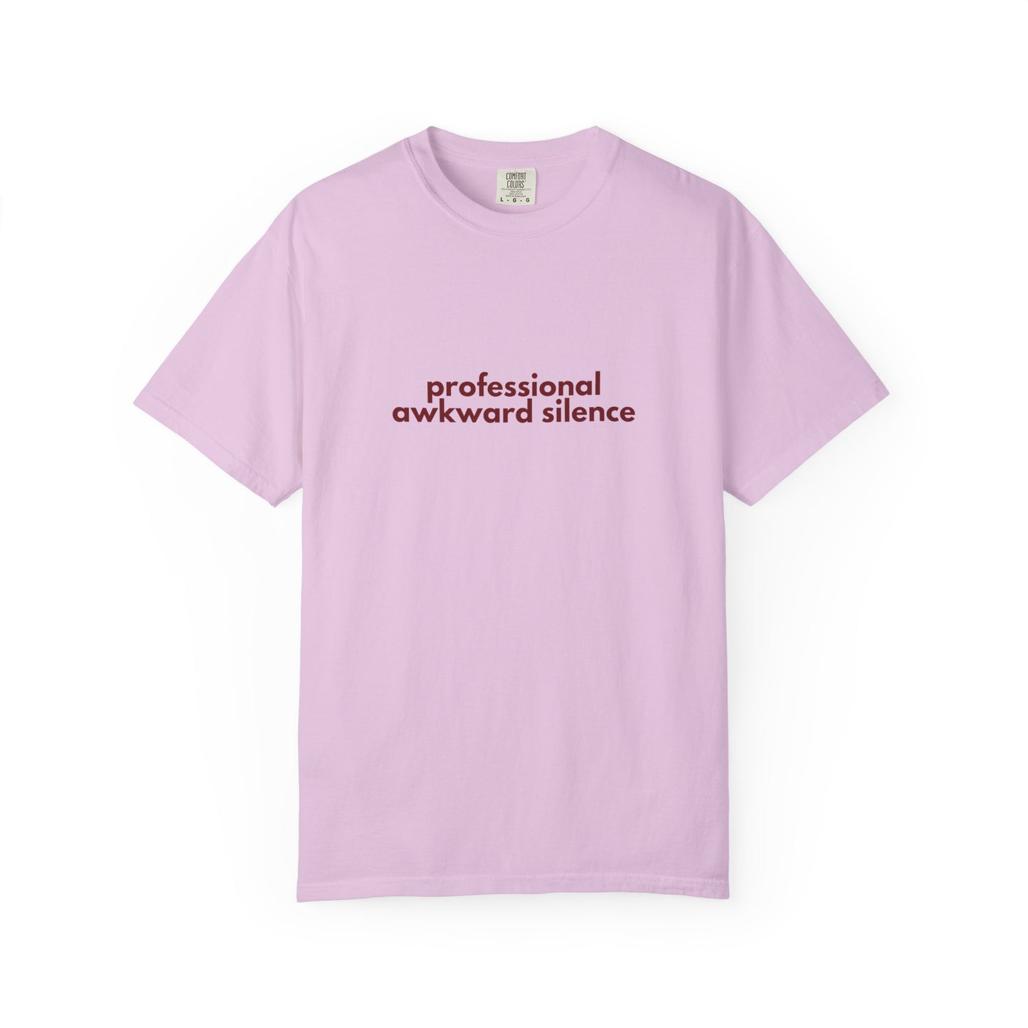 Professional Awkward Silence T-Shirt | Introvert Funny Quote