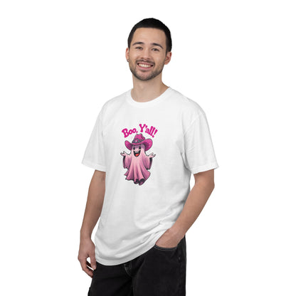Boo Y'all Ghost T-Shirt, Fun Halloween Tee, Unisex Shirt, Cute Ghost Apparel, Spooky Season Outfit