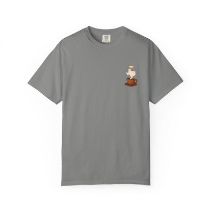 Blessings Brewed T-Shirt, Faith-Inspired Tee, Coffee Lover Gift, Texas Pride Apparel, Unisex Casual Wear