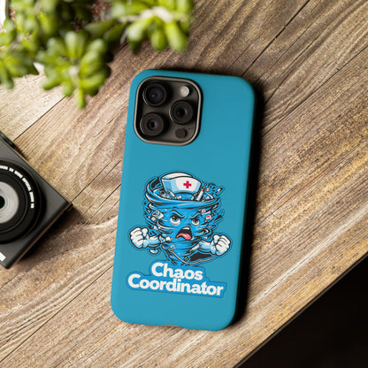 Chaos Coordinator Phone Case, Fun Nurse Gift, Tough Cases for Healthcare Heroes, Unique Cell Phone Cover, Funny Medical Humor