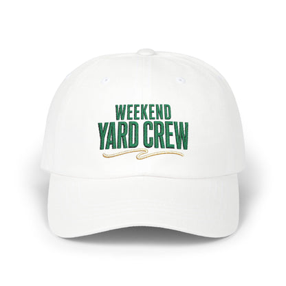 Weekend Yard Crew Dad Cap | Embroidered Gardening Hat