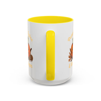Pumpkin Spice Coffee Mug - Perfect for Fall Decor, Nursing Gifts, Halloween Parties, Cozy Mornings, Harvest Gatherings