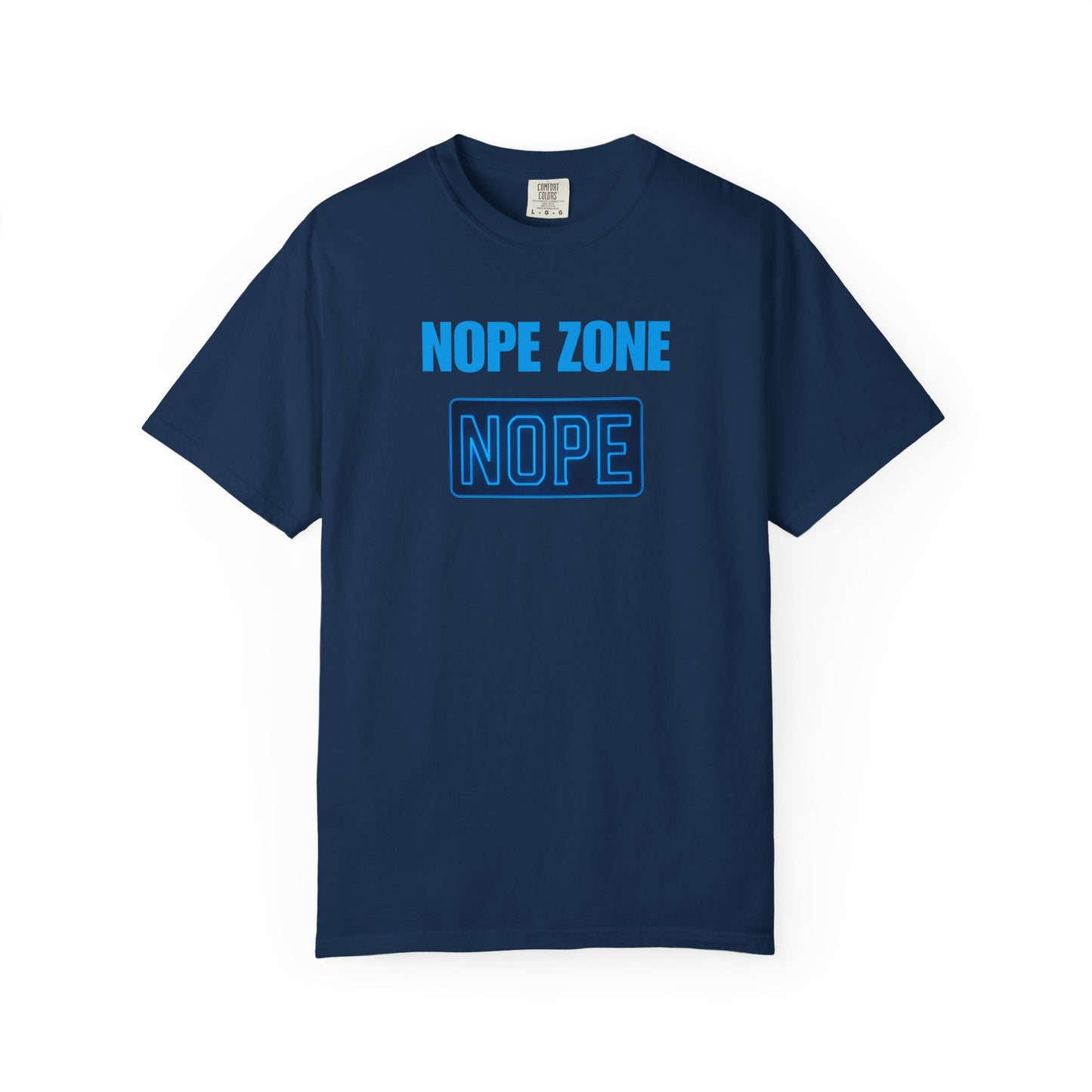 Nope Zone Humor Gen X T-shirt, Unisex Tee, Vintage Graphic Tee, Funny Shirt, Sarcastic Tee, Retro Gift