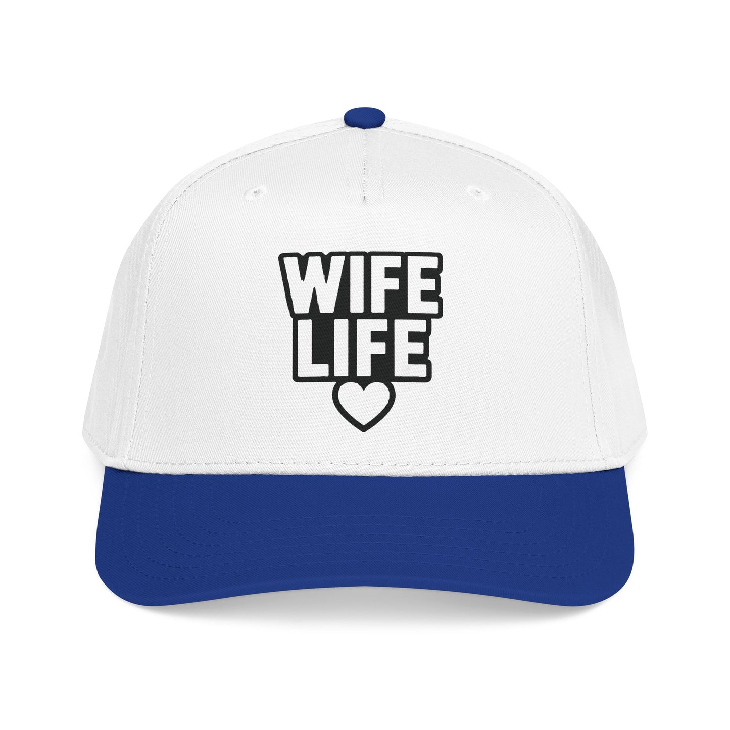 Wife Life Mid Profile Baseball Cap | Wife Life Baseball Hat