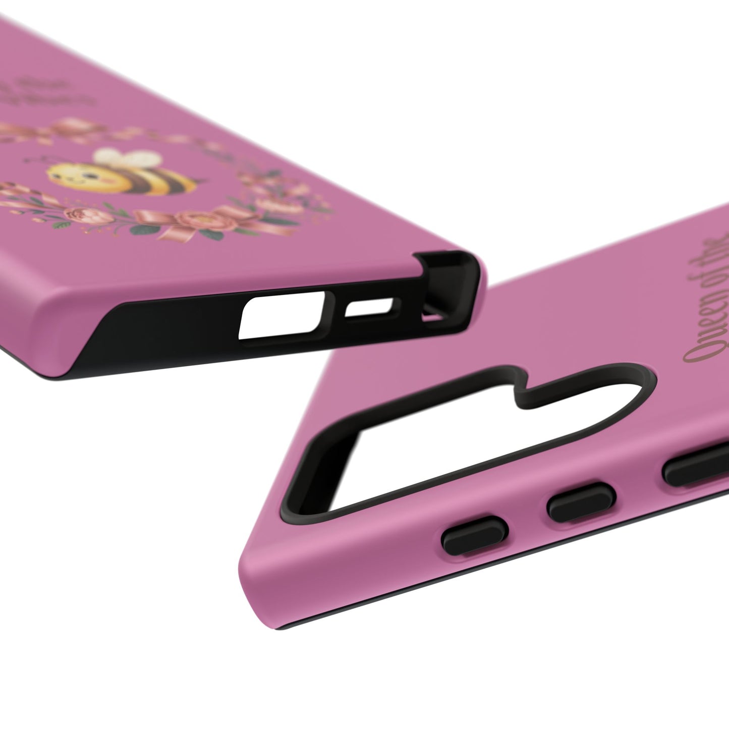 Queen of the Hive Bee Phone Case | Cute Floral Bee iPhone Case