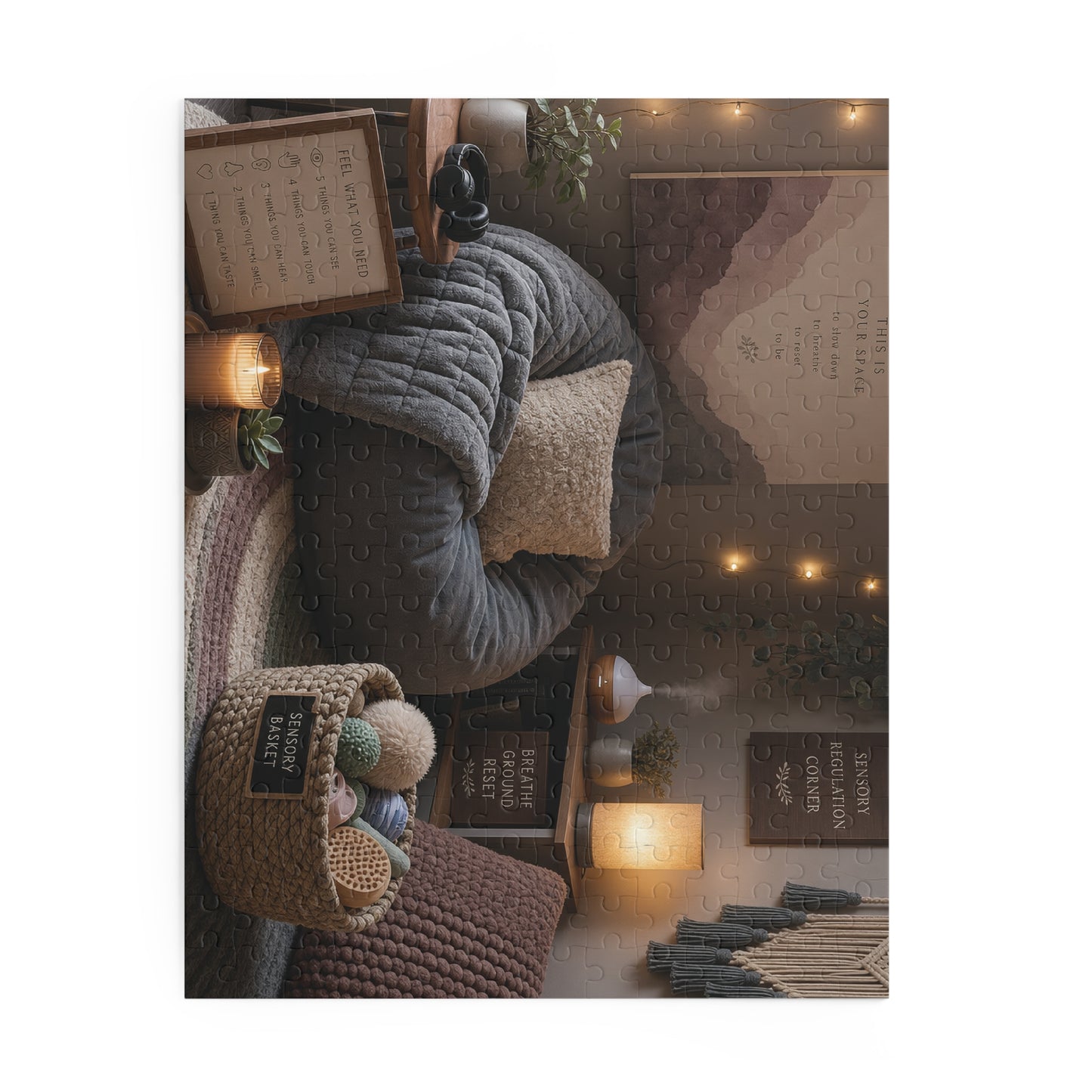 Sensory Reset Corner Neurodivergent Puzzle