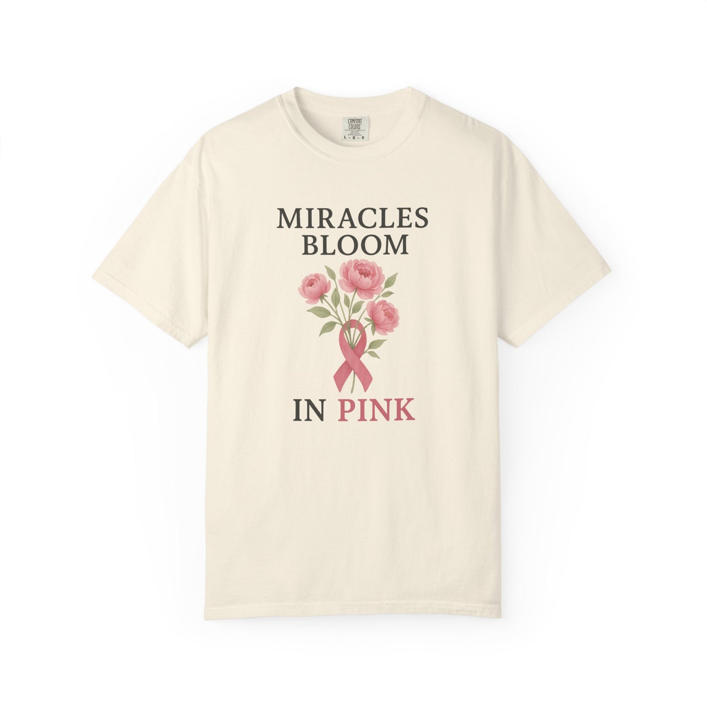 Breast Cancer Awareness T-Shirt, Floral Design for Charity Events, Gifts for Survivors, Unisex Apparel, Supportive Fashion