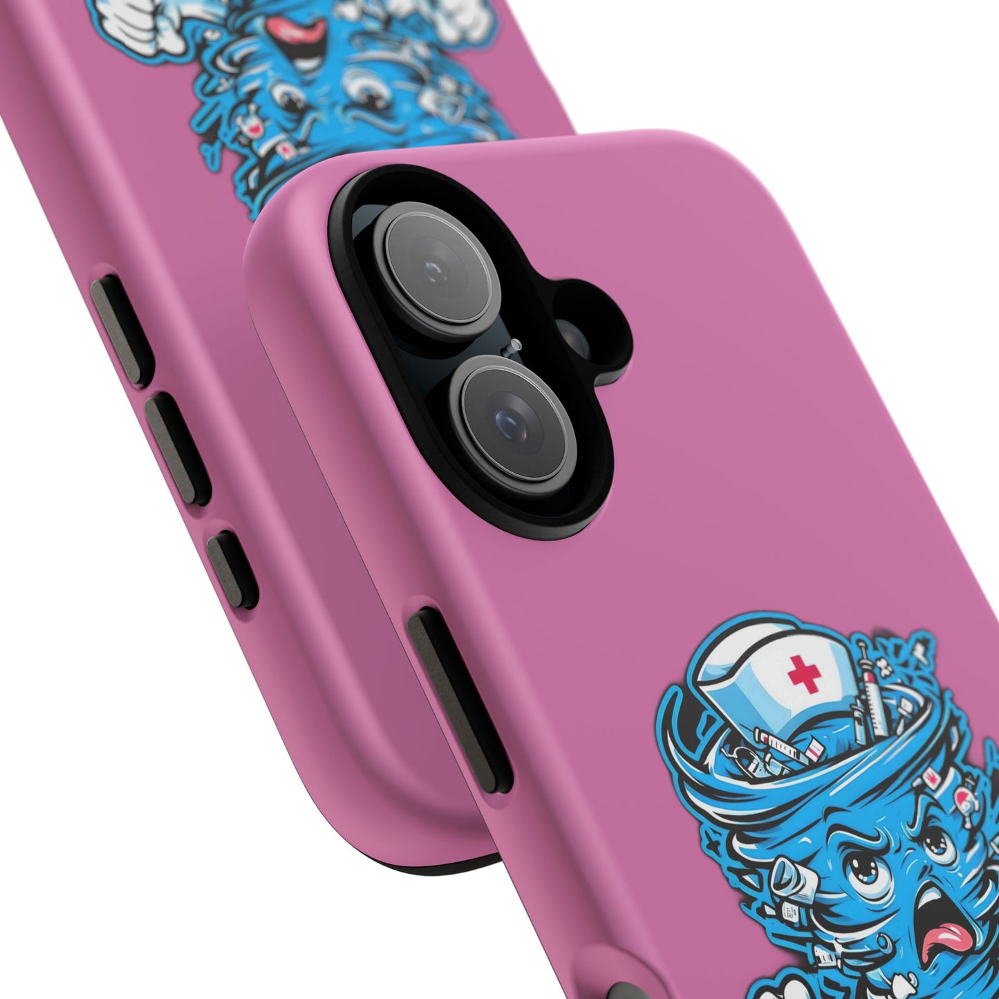 Chaos Coordinator Phone Case, Fun Nurse Gift, Tough Cases for Healthcare Heroes, Unique Cell Phone Cover, Funny Medical Humor/ Pink