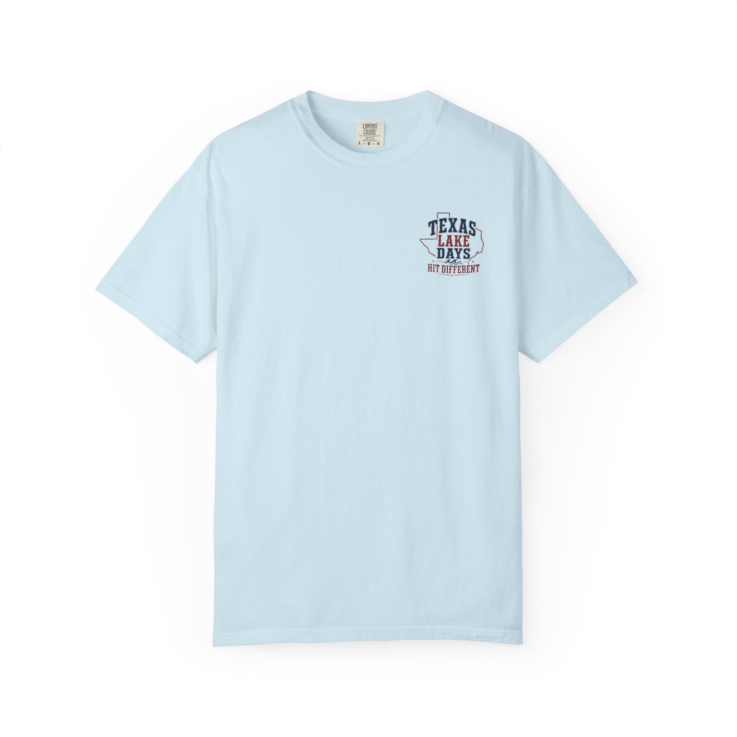 Texas Lake Days Hit Different T-shirt | State Outline Lake Life