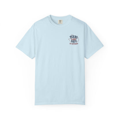 Texas Lake Days Hit Different T-shirt | State Outline Lake Life