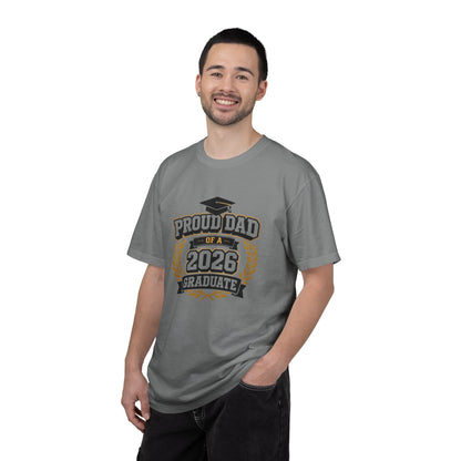 Proud Dad of a 2026 Graduate T-shirt | Graduation Dad Tee, Class of 2026