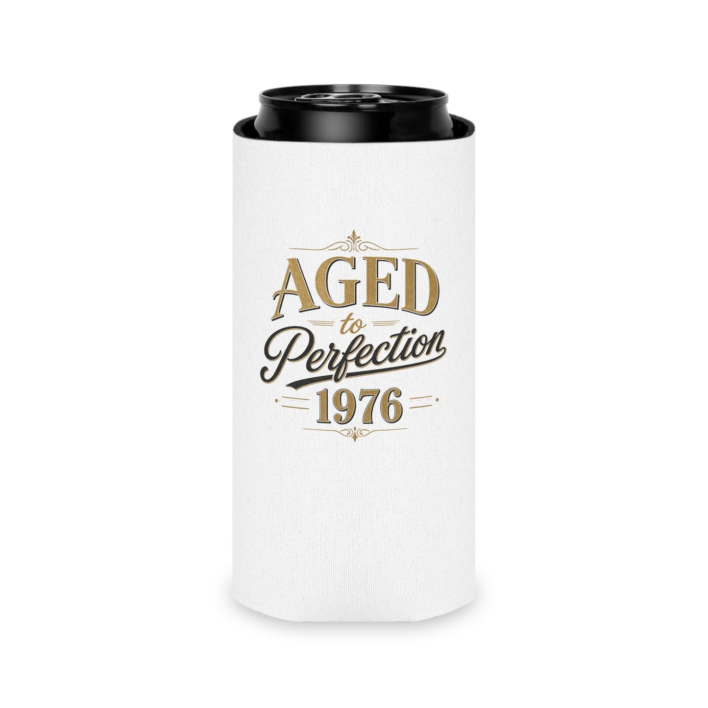 Aged to Perfection 1976 Can Cooler | Personalized Name