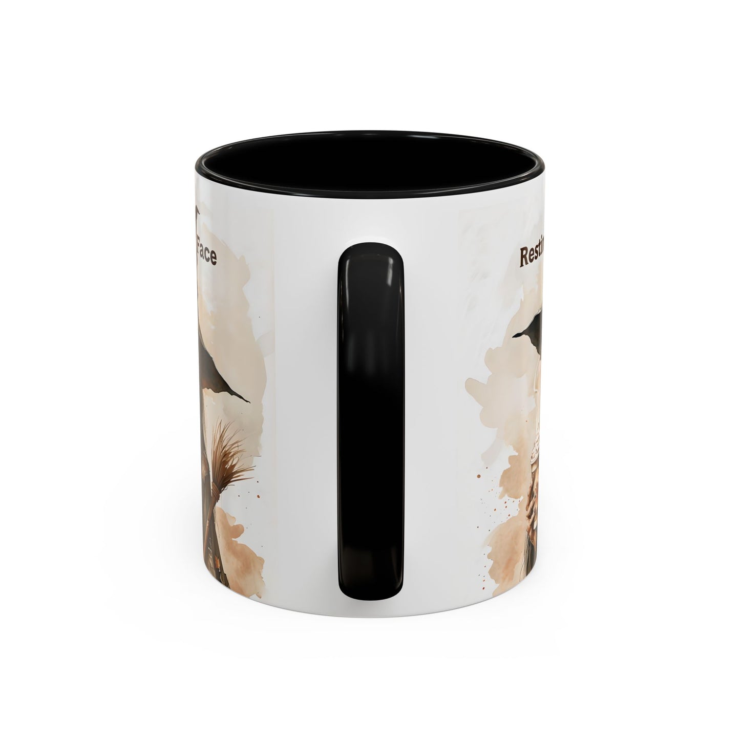 Resting Witch Face Coffee Mug - Halloween Mug, Funny Mug, Witch Mug, Halloween Gift, Coffee Lover Gift