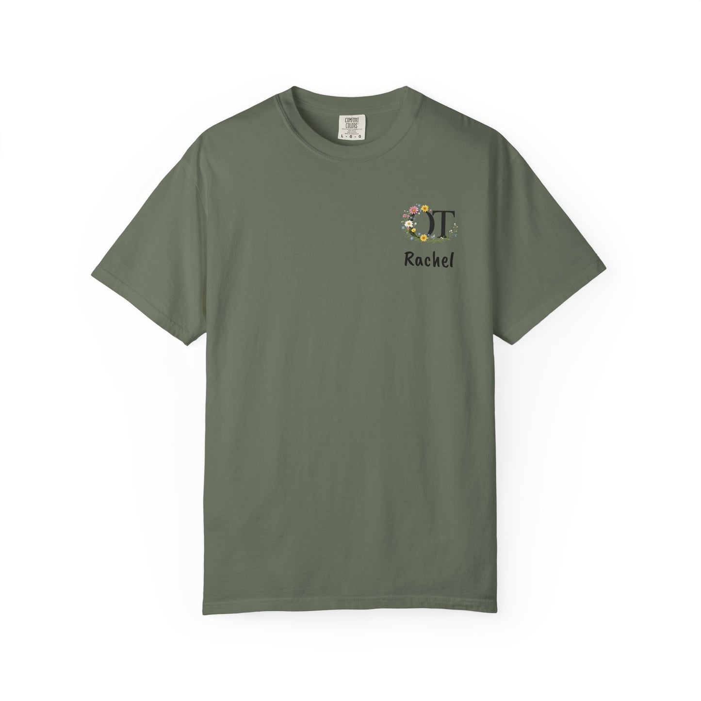 Occupational Therapist Monogram T-shirt | Personalized OT Monogram