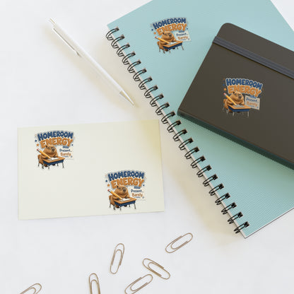 Homeroom Energy Present Barely Capybara sticker | Kiss-Cut Sticker