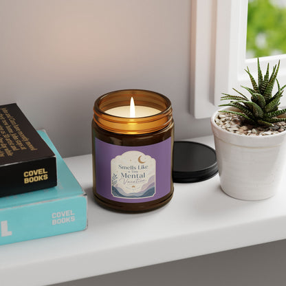 Smells Like Mental Vacation Candle | Soy Amber Jar