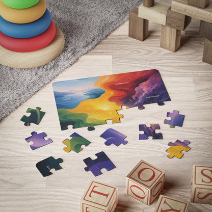 Emotional Spectrum Artwork Kids Puzzle