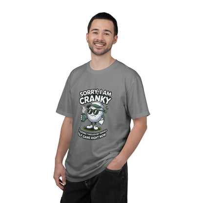 Sorry I Am Cranky Golf Ball Shirt | Funny Golf T-Shirt