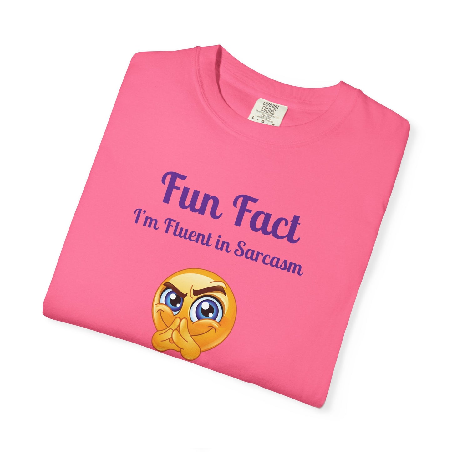 Unisex Sarcastic T-Shirt | Fun Fact I'm Fluent in Sarcasm | Gift for Sarcasm Lovers, Casual Wear, Humor Apparel, Sarcastic Quotes, [...]