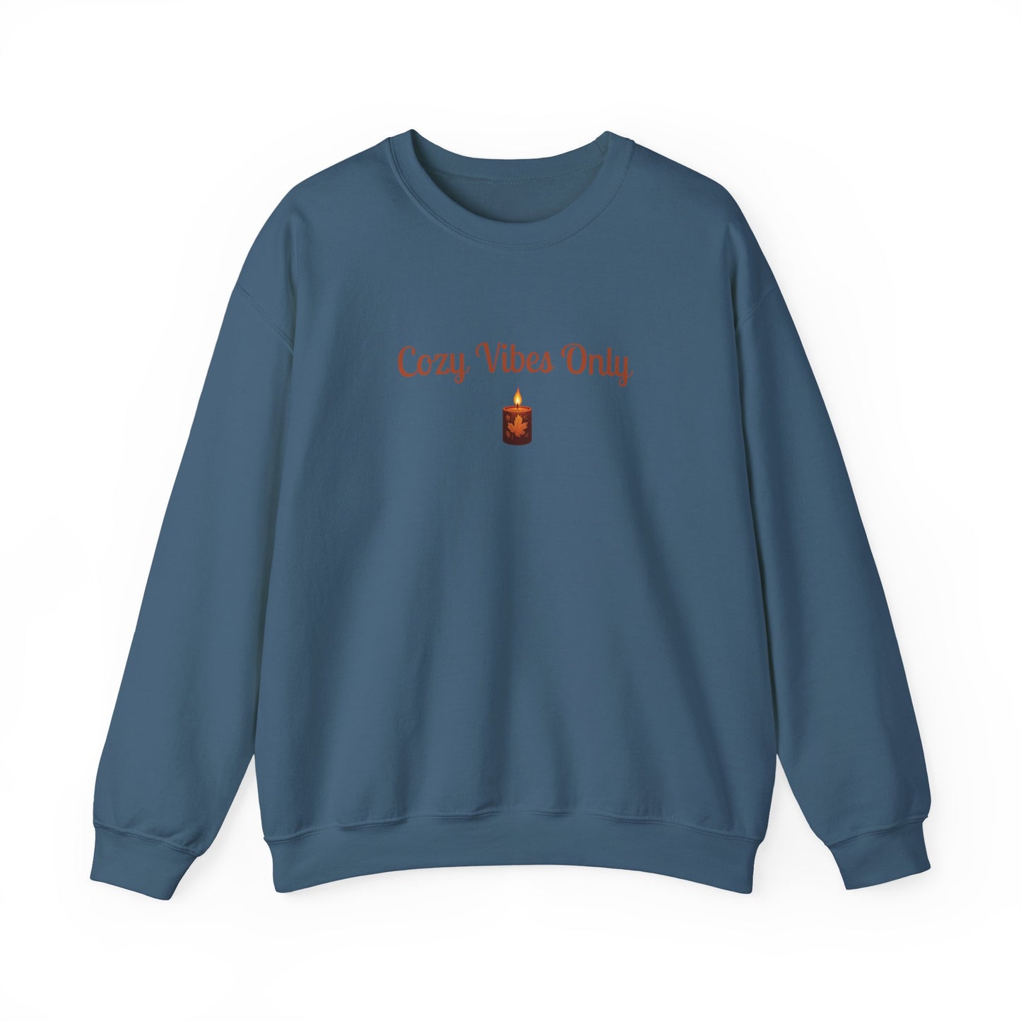 Cozy Vibes Only Sweatshirt, Unisex Crewneck, Casual Wear, Fall Fashion, Gift for Her, Cozy Apparel, Warm Layering
