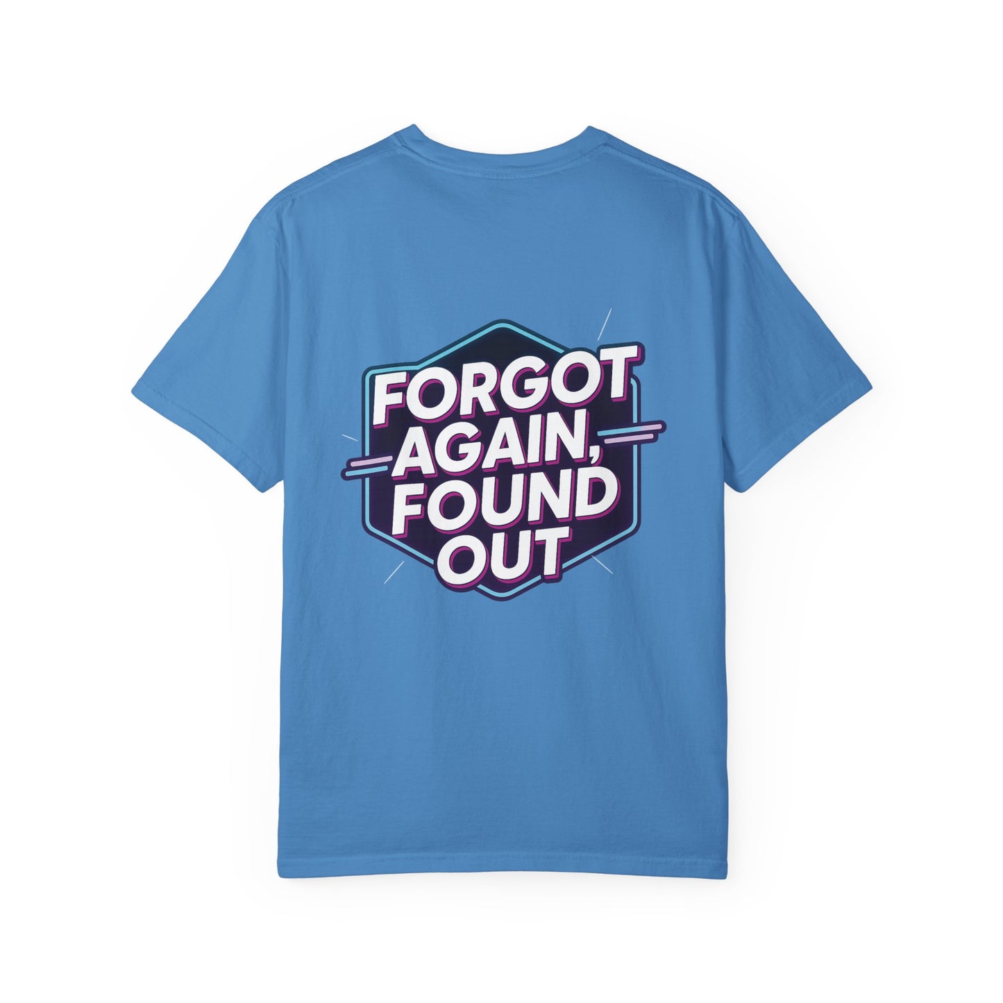 Gen X-Hausted Unisex T-shirt, Forgot Again Found Out Funny Tee, Gen X Humor Gift, Retro 80s 90s Shirt, Vintage Style Clothing