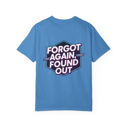 Gen X-Hausted Unisex T-shirt, Forgot Again Found Out Funny Tee, Gen X Humor Gift, Retro 80s 90s Shirt, Vintage Style Clothing
