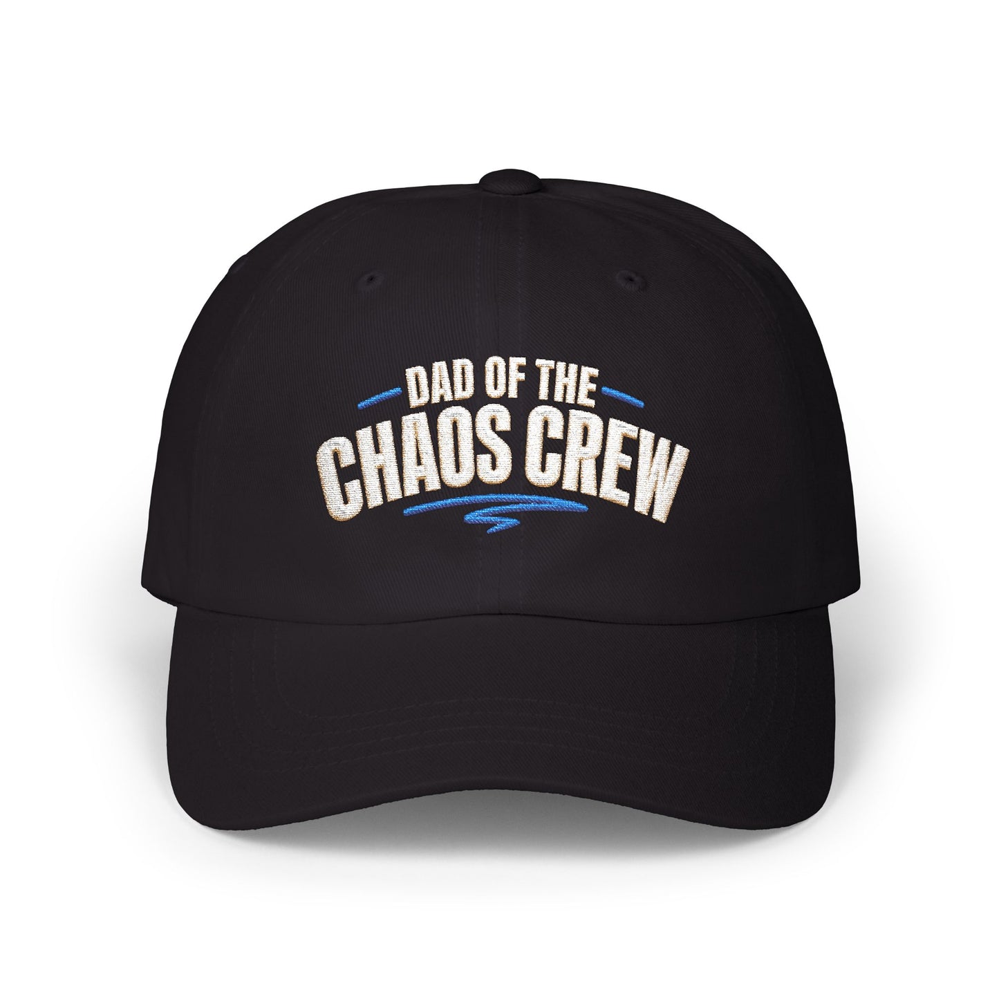 Dad of the Chaos Crew Classic Dad Cap | Embroidered Baseball Hat