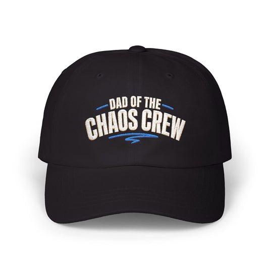 Dad of the Chaos Crew Classic Dad Cap | Embroidered Baseball Hat