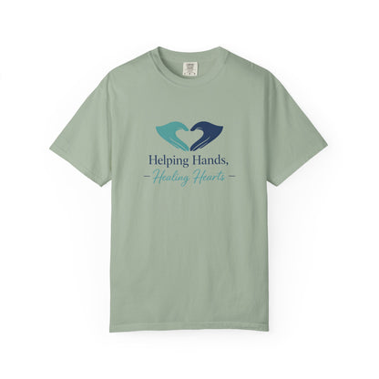 Helping Hands Healing Hearts Occupational Therapist T-shirt | OT Appreciation
