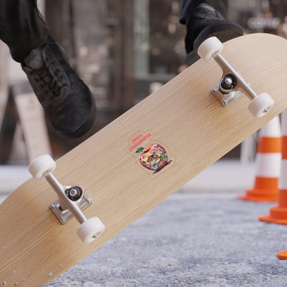 Chaos Coordinator Die-Cut Outdoor Sticker - Fun Apple Design for Organizers, Journals, Laptops, Water Bottles, Gifts, Teacher Gift