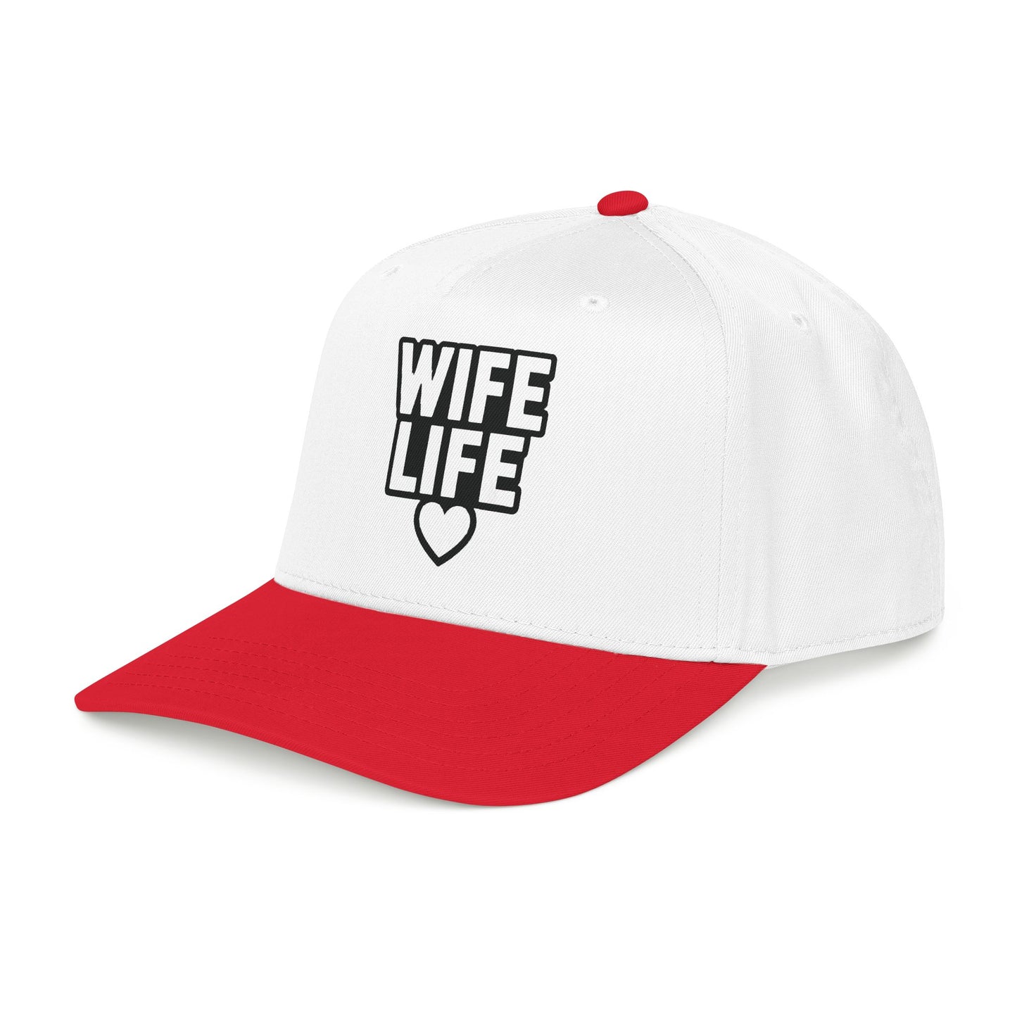 Wife Life Mid Profile Baseball Cap | Wife Life Baseball Hat