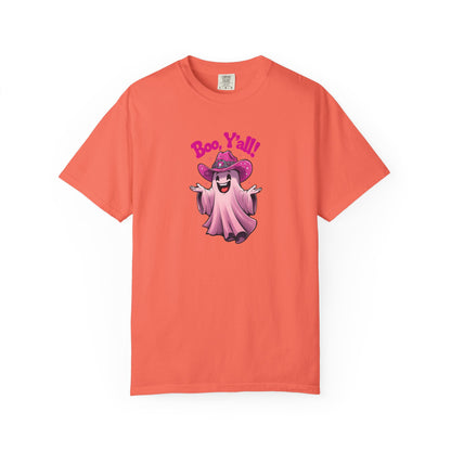 Boo Y'all Ghost T-Shirt, Fun Halloween Tee, Unisex Shirt, Cute Ghost Apparel, Spooky Season Outfit