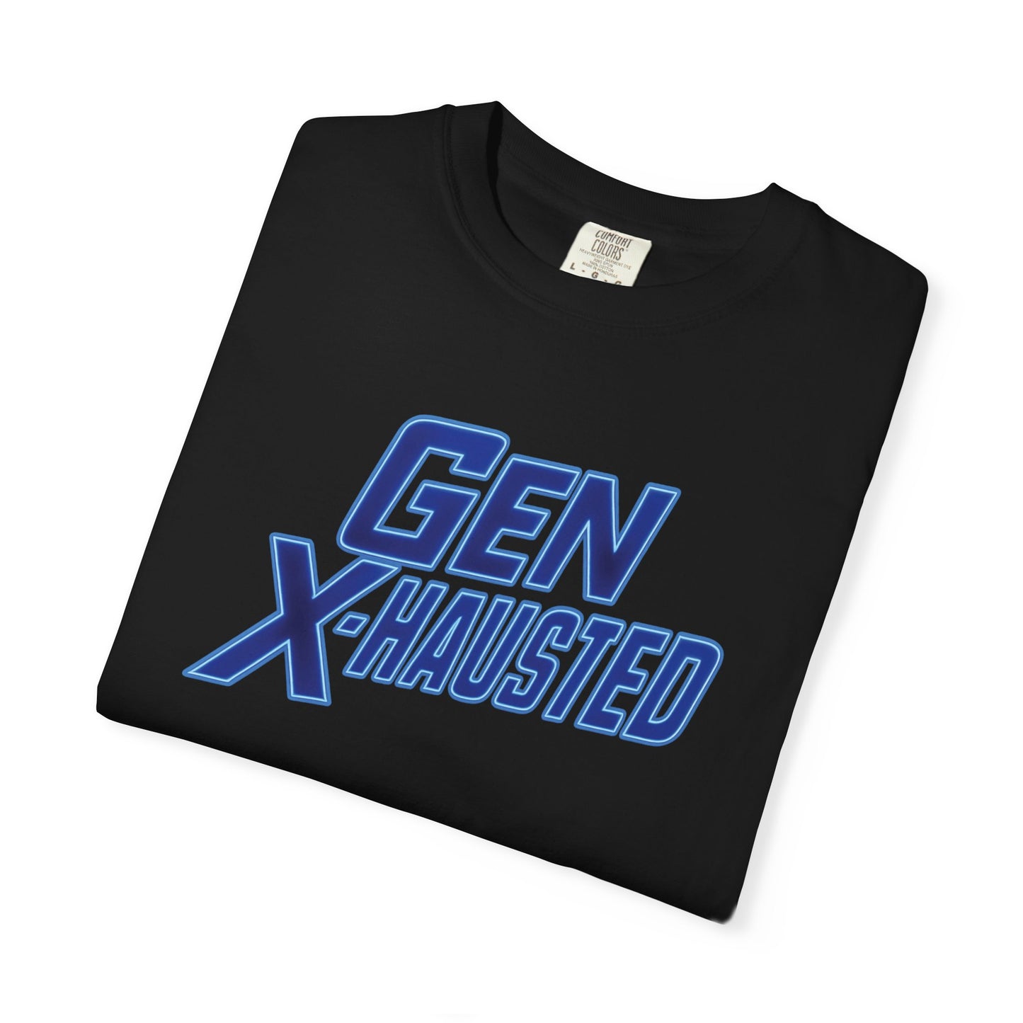 Gen X=Hausted Unisex T-Shirt, Vintage Style Tee, Funny Gift for Gen X, Casual Wear, Humor Shirt