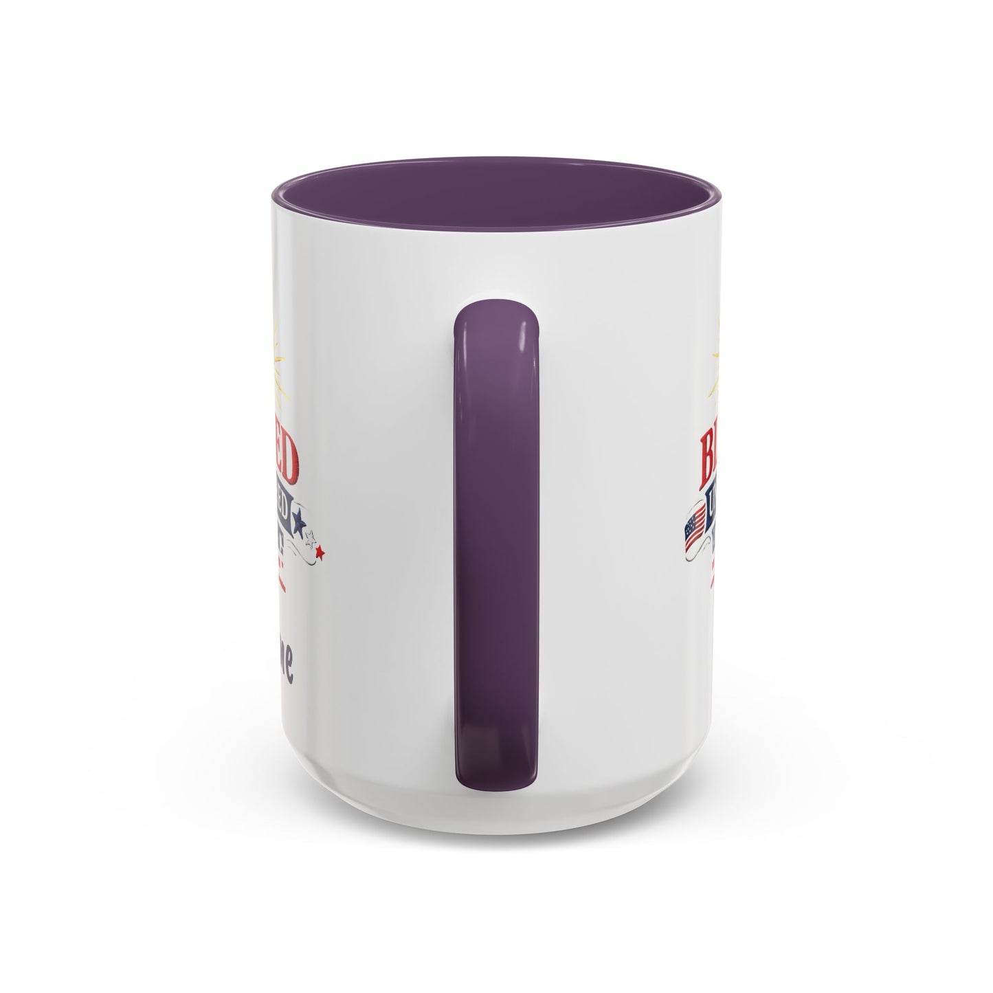 Blessed Unbothered Free, Coffee Mug | Accent Coffee Mug