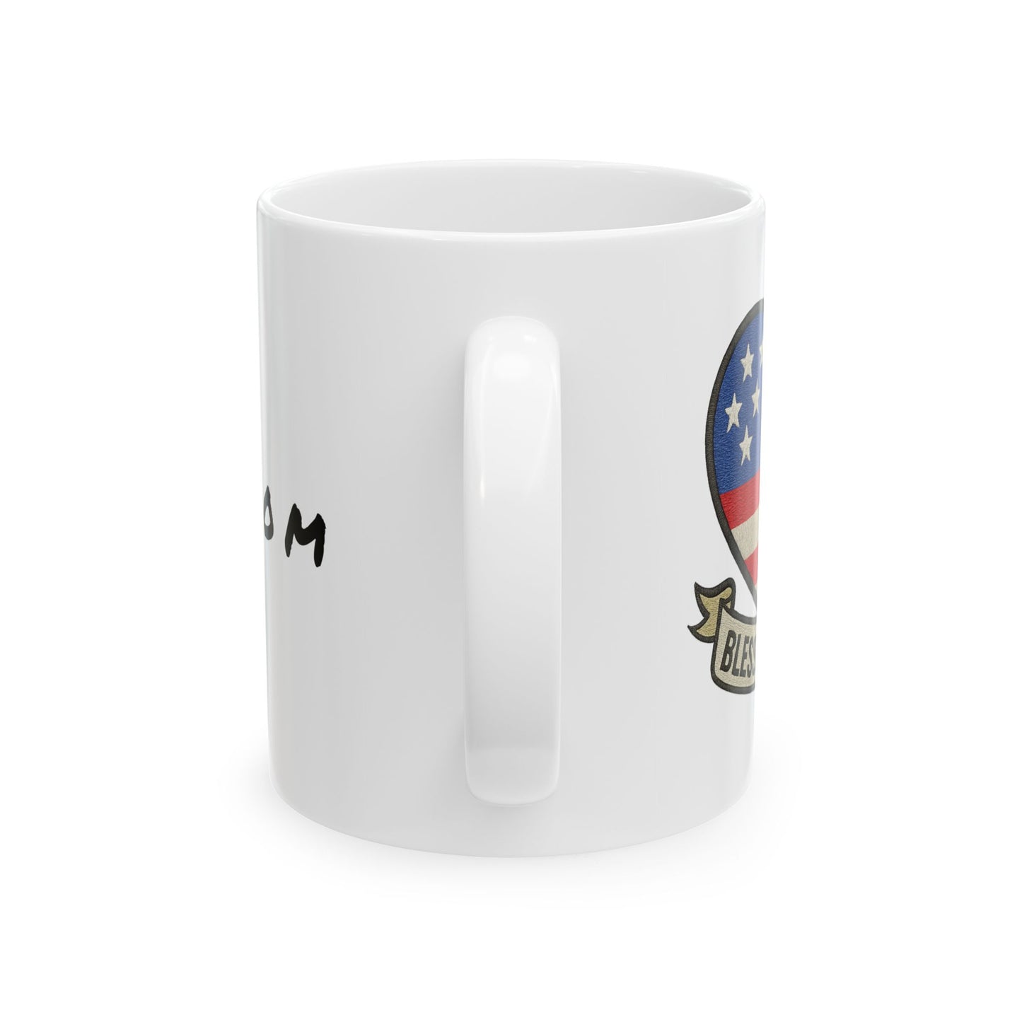Ceramic Coffee Mug - 'Freedom' Inspirational Gift, Unique Home Décor, Motivational, Perfect for Birthdays, Graduations, Celebrations