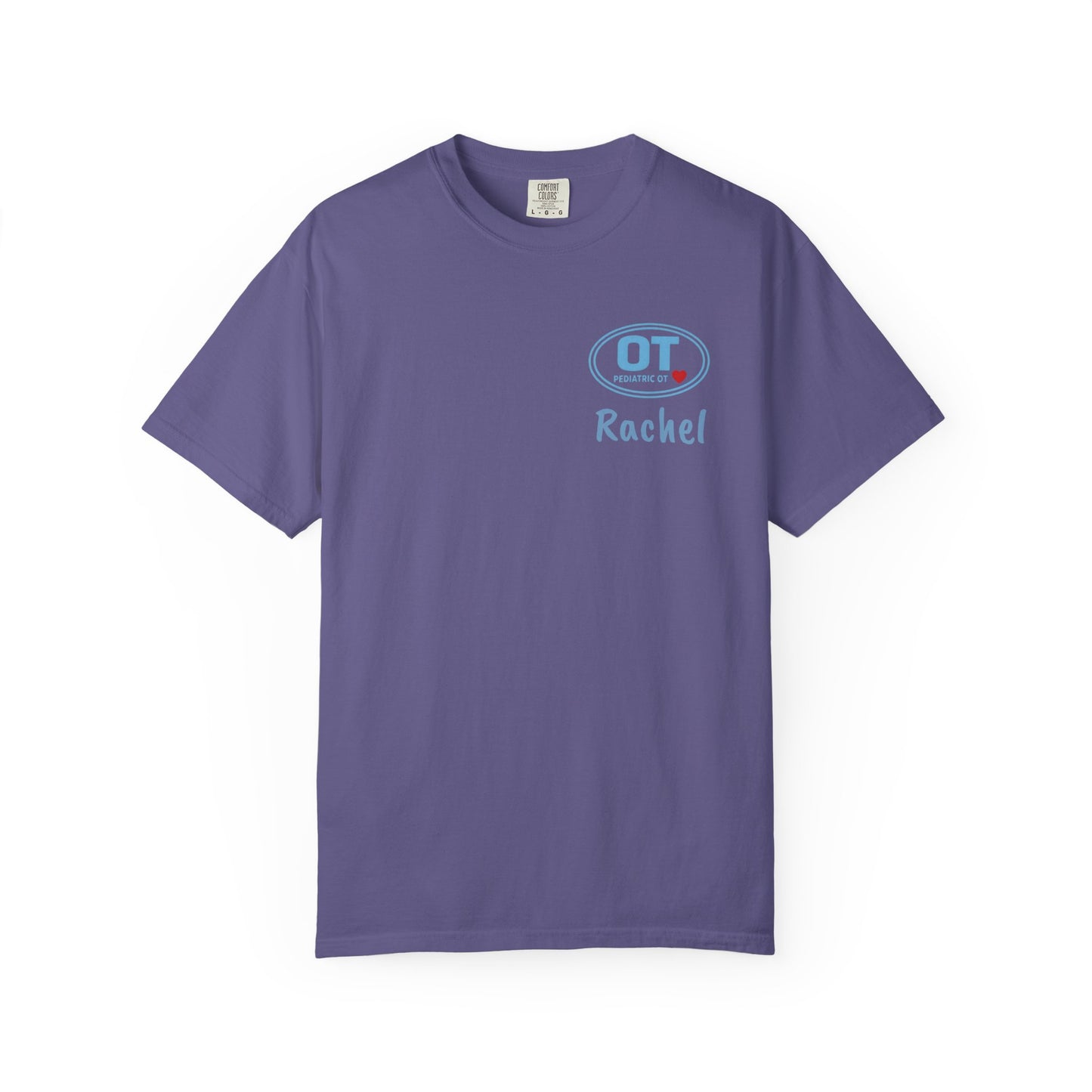Pediatric OT Oval Logo Personalized T-Shirt | Occupational Therapy Tee