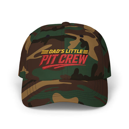 Dad's Little Pit Crew Dad Cap | Racing Baseball Hat