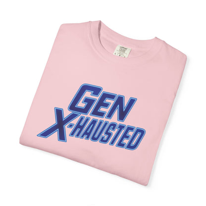 Gen X=Hausted Unisex T-Shirt, Vintage Style Tee, Funny Gift for Gen X, Casual Wear, Humor Shirt