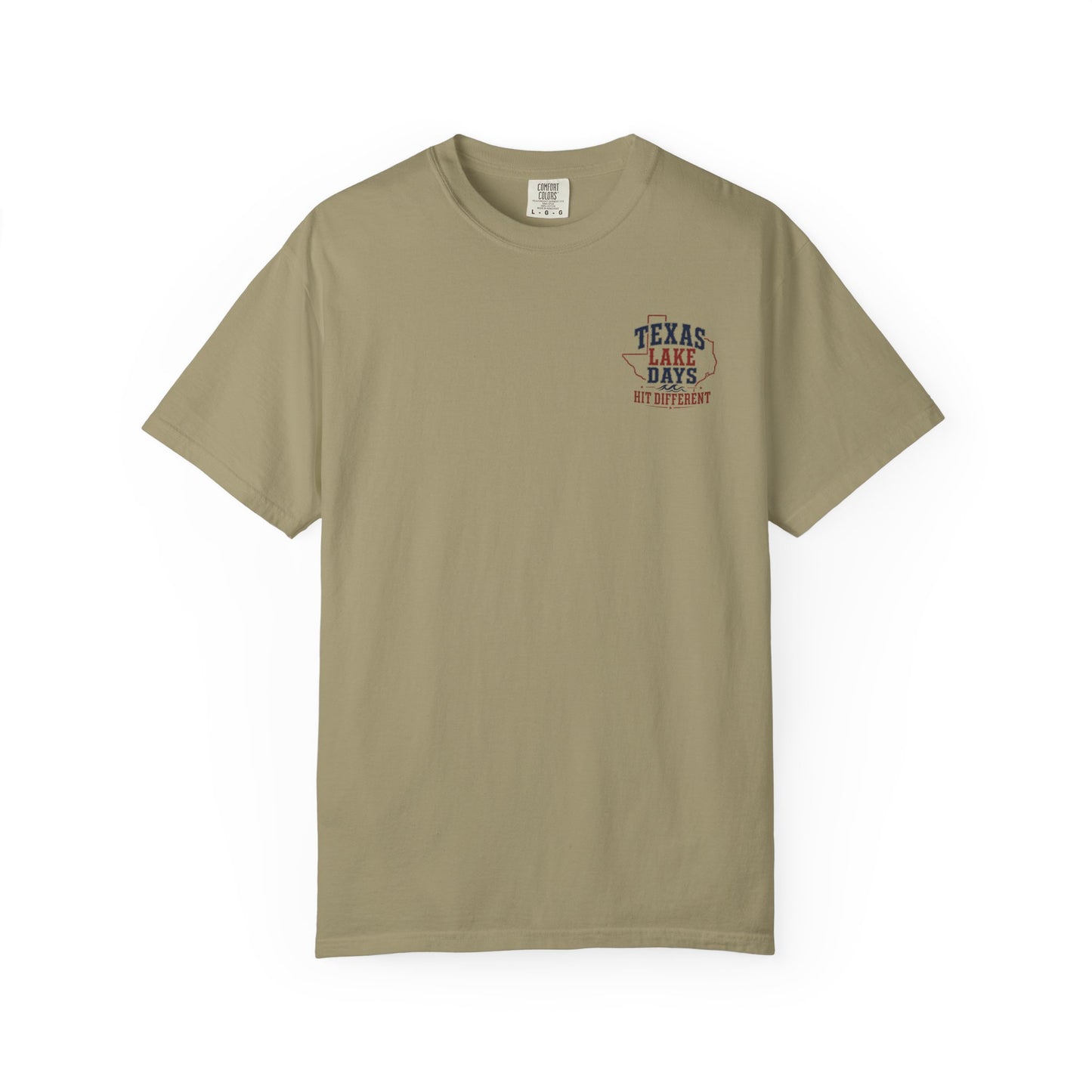 Texas Lake Days Hit Different T-shirt | State Outline Lake Life